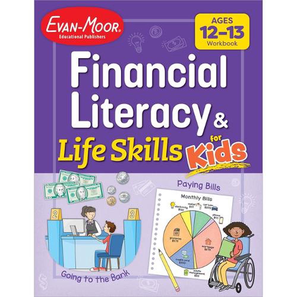 Financial Literacy and Life Skills for Kids, Ages 12-13, 9781645144243