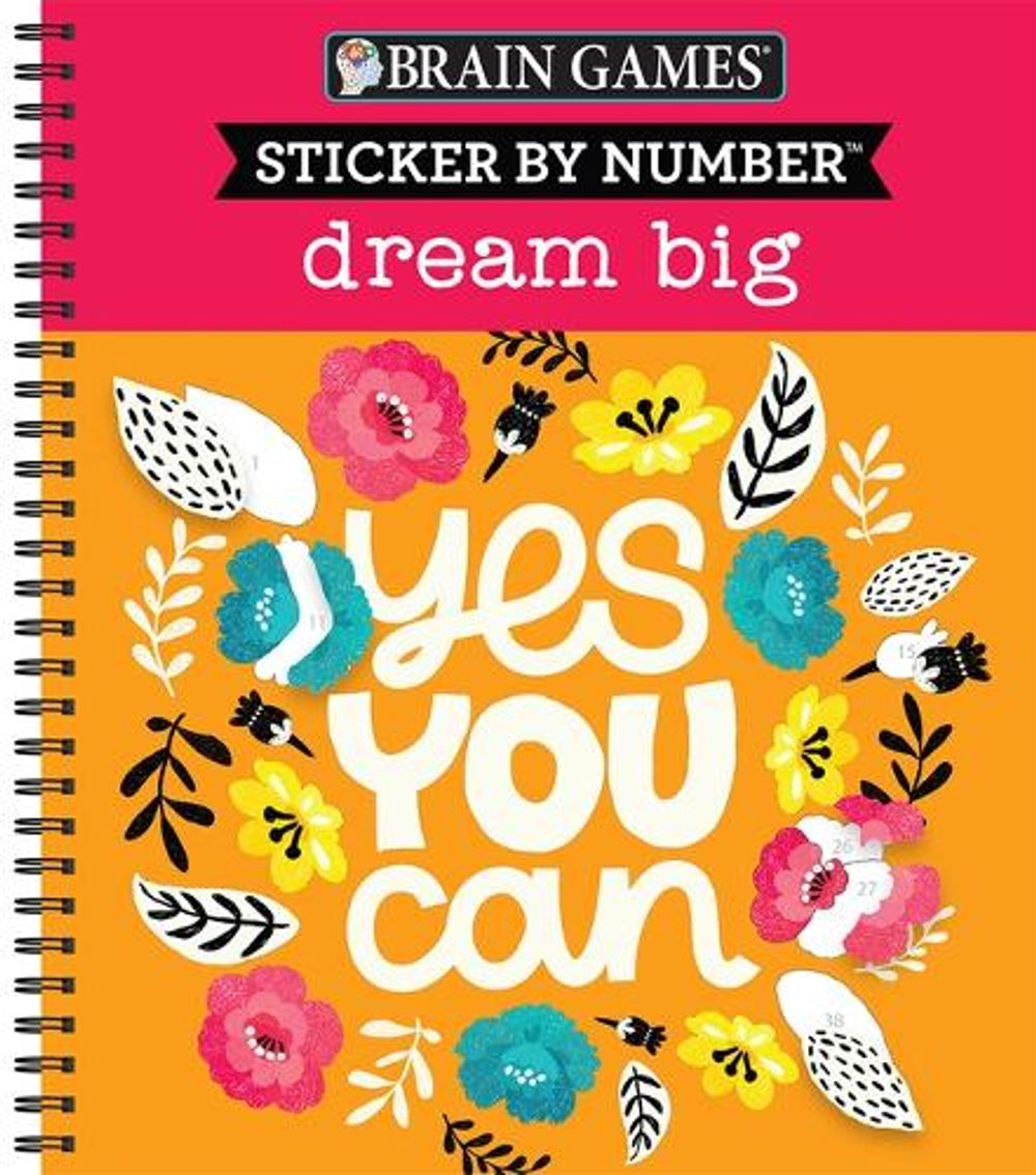 Sticker by Number: Dream Big by Publications International Ltd - ISBN: 9781645582021