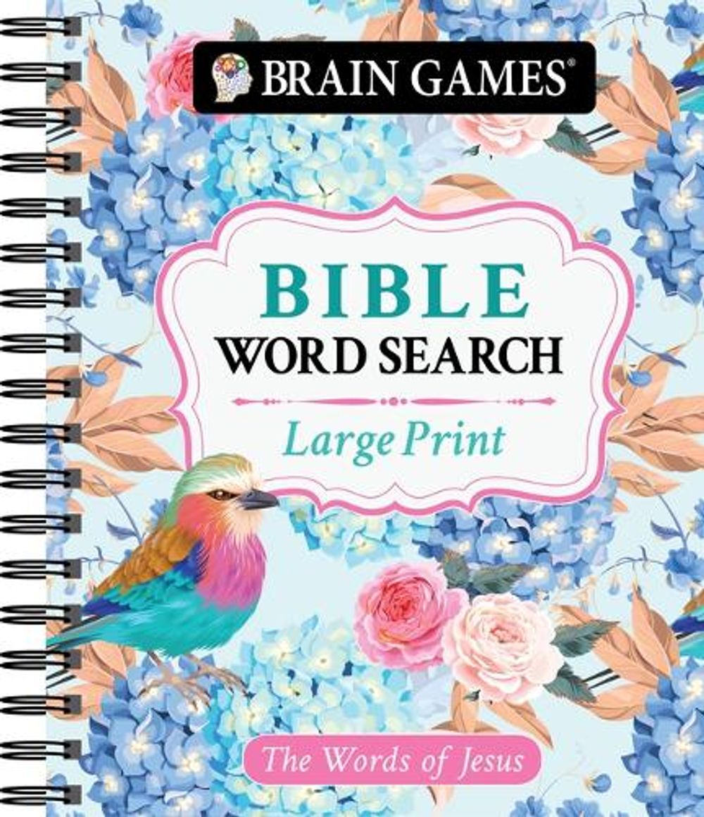 Brain Games - Large Print Bible Word Search: The Words of Jesus by Brain Games - ISBN: 9781645587750
