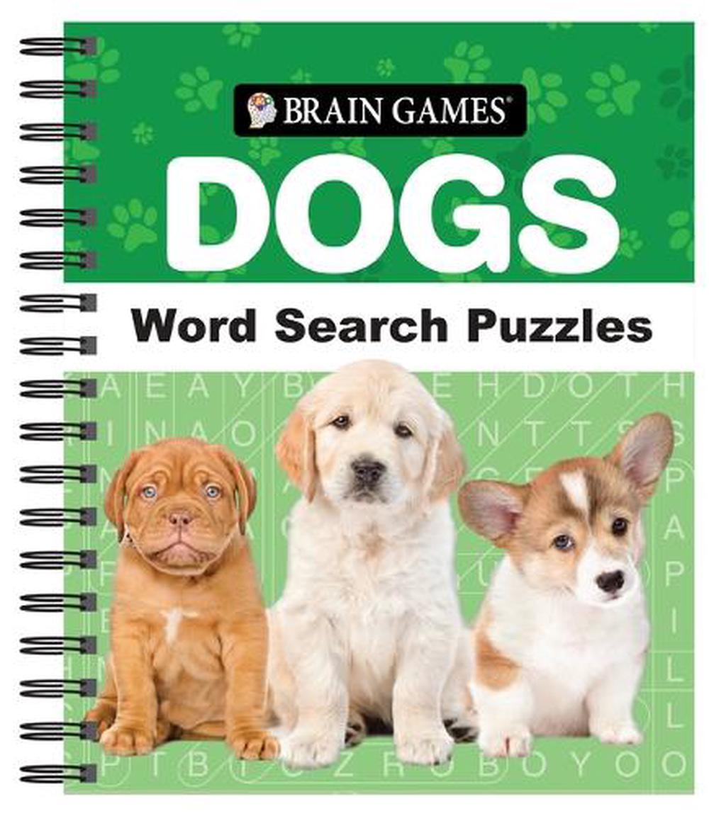 Brain Games Dogs Word Search Puzzles