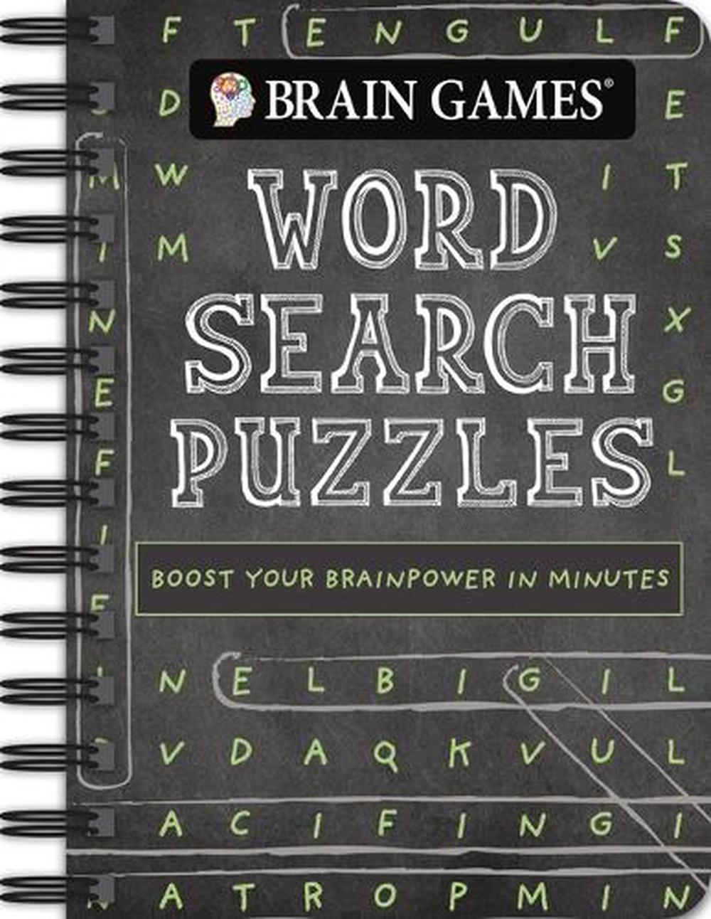 Brain Games - To Go - Word Search Puzzles (Chalkboard), 9781645589716