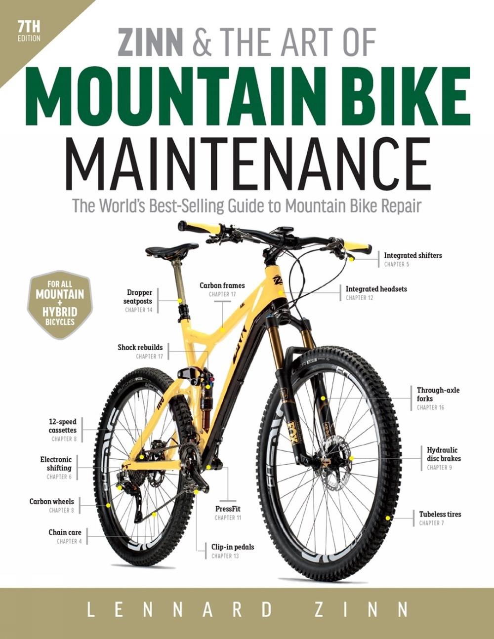 Zinn and the Art of Mountain Bike Maintenance, 7th Edition, 9781646048144