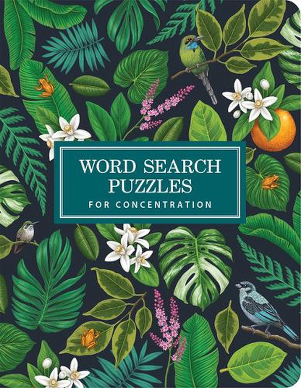 Word Search Puzzles for Concentration, 9781646389209