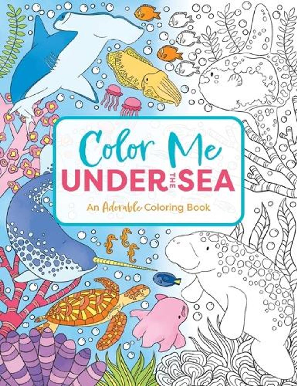 Color Me Under the Sea by Cider Mill Press - ISBN: 9781646434169
