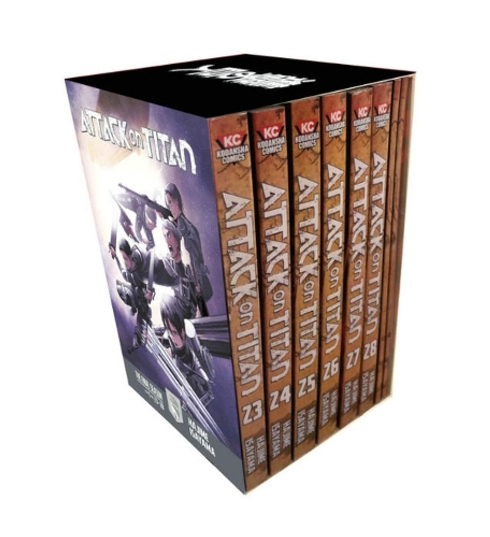 Attack on Titan The Final Season Part 1 Manga Box Set by Hajime Isayama - ISBN: 9781646513840