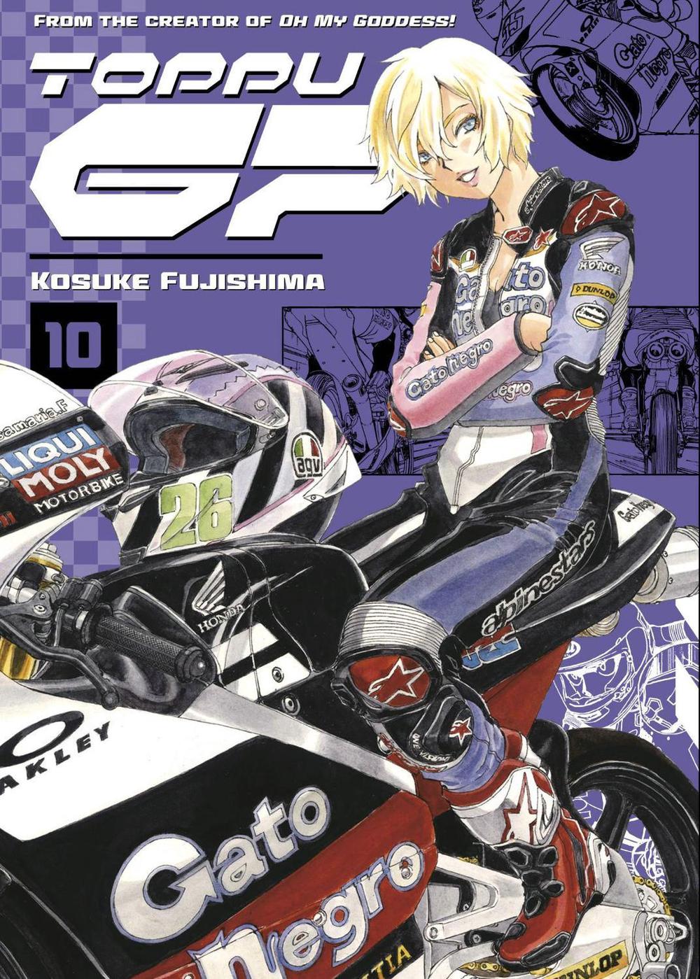 Toppu GP 10 by Kosuke Fujishima - ISBN: 9781646516117
