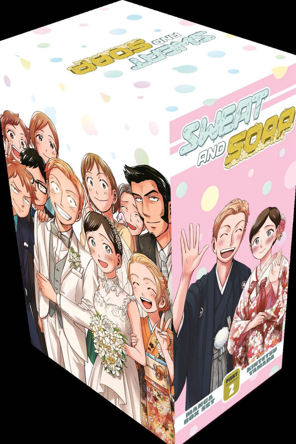 Sweat and Soap Manga Box Set 2 (Vol 7, 8, 9, 10, 11, 12) main image 1