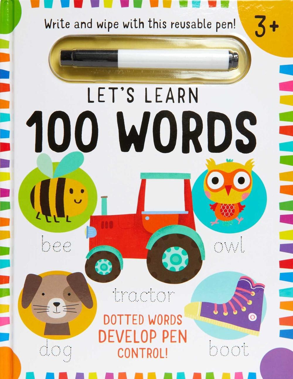 Let's Learn: First 100 Words (Write and Wipe) by Insight Editions - ISBN: 9781647220396