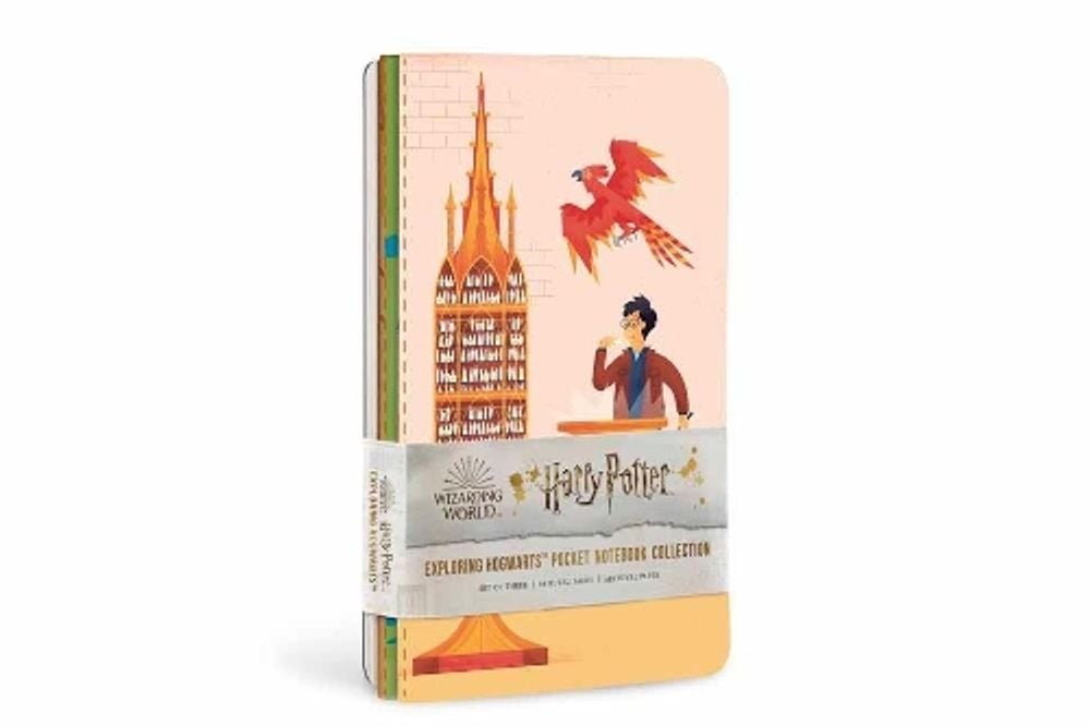 Insight Editions Harry Potter: Exploring Hogwarts Sewn Pocket Notebook Collection by Insight Editions - ISBN: 9781647220921