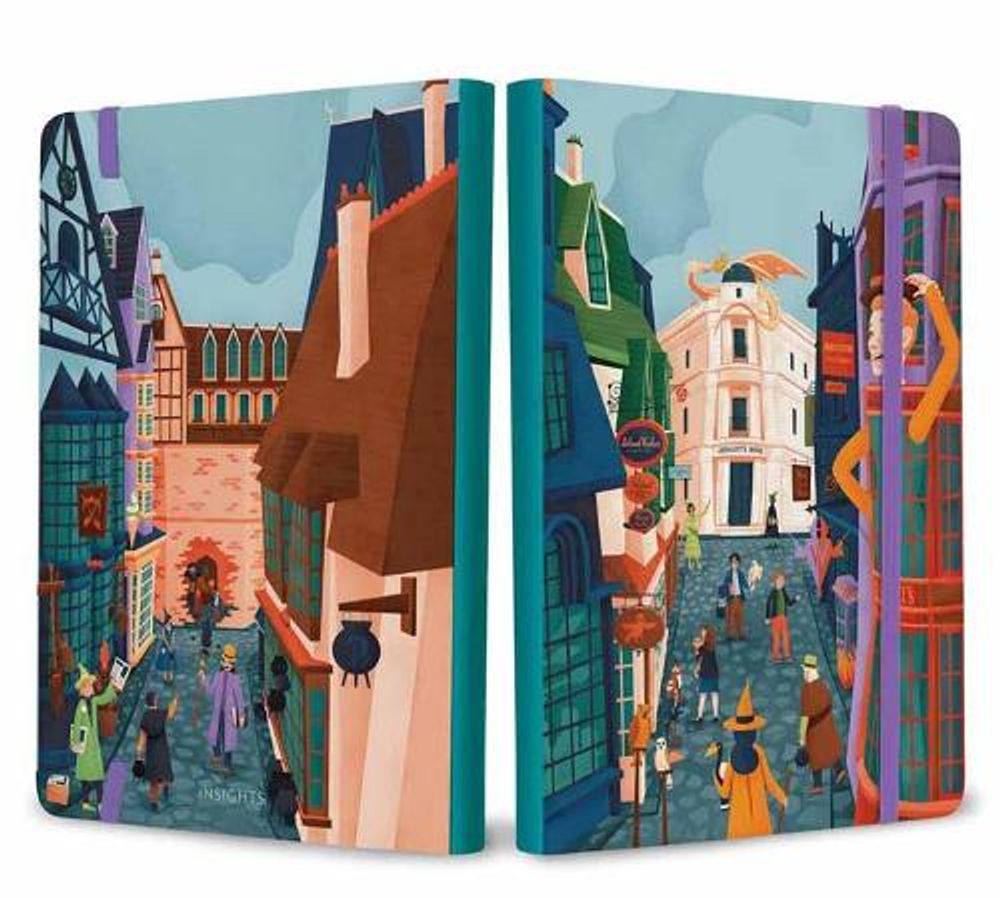 Harry Potter: Exploring Diagon Alley Softcover Notebook - ISBN: 9781647222338