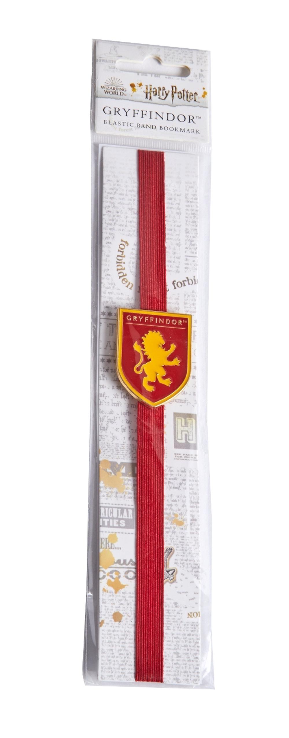 Harry Potter: Gryffindor Elastic Band Bookmark by Insight Editions - ISBN: 9781647222543