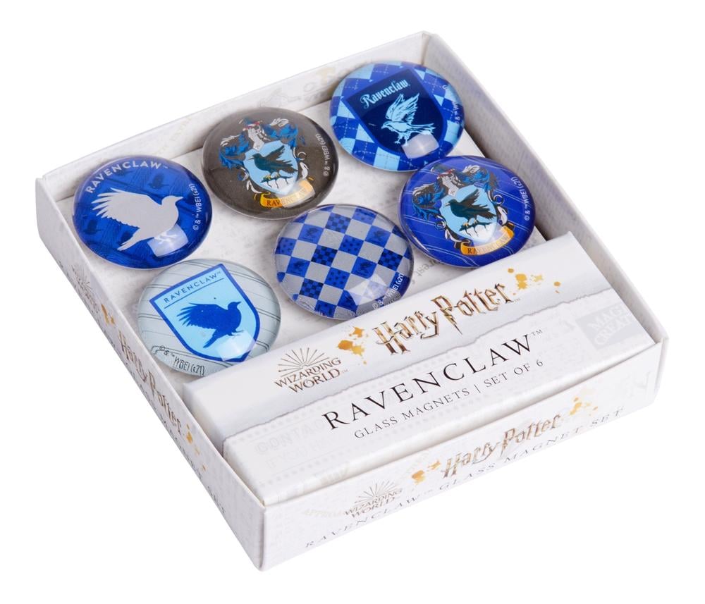 Harry Potter: Ravenclaw Glass Magnet Set by Insight Editions - ISBN: 9781647222741