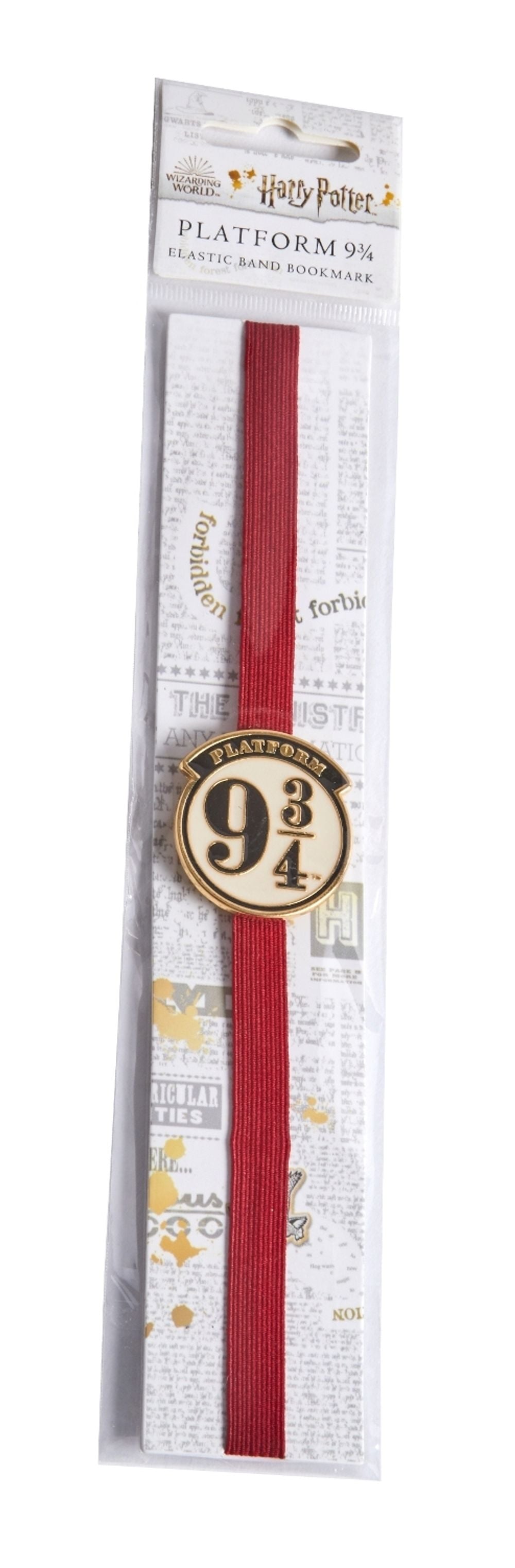 Harry Potter: Platform 9-3/4 Elastic Band Bookmark by Insight Editions - ISBN: 9781647222864