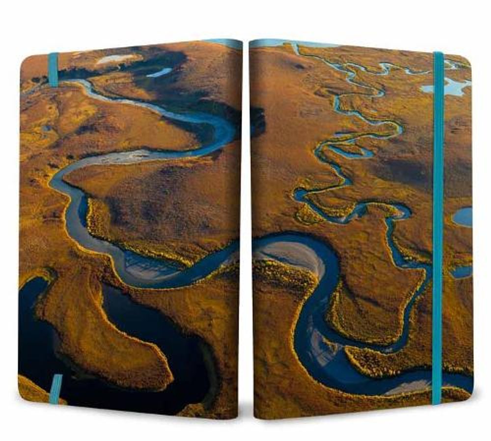 Refuge: Arctic River Softcover Notebook by Insights - ISBN: 9781647224011