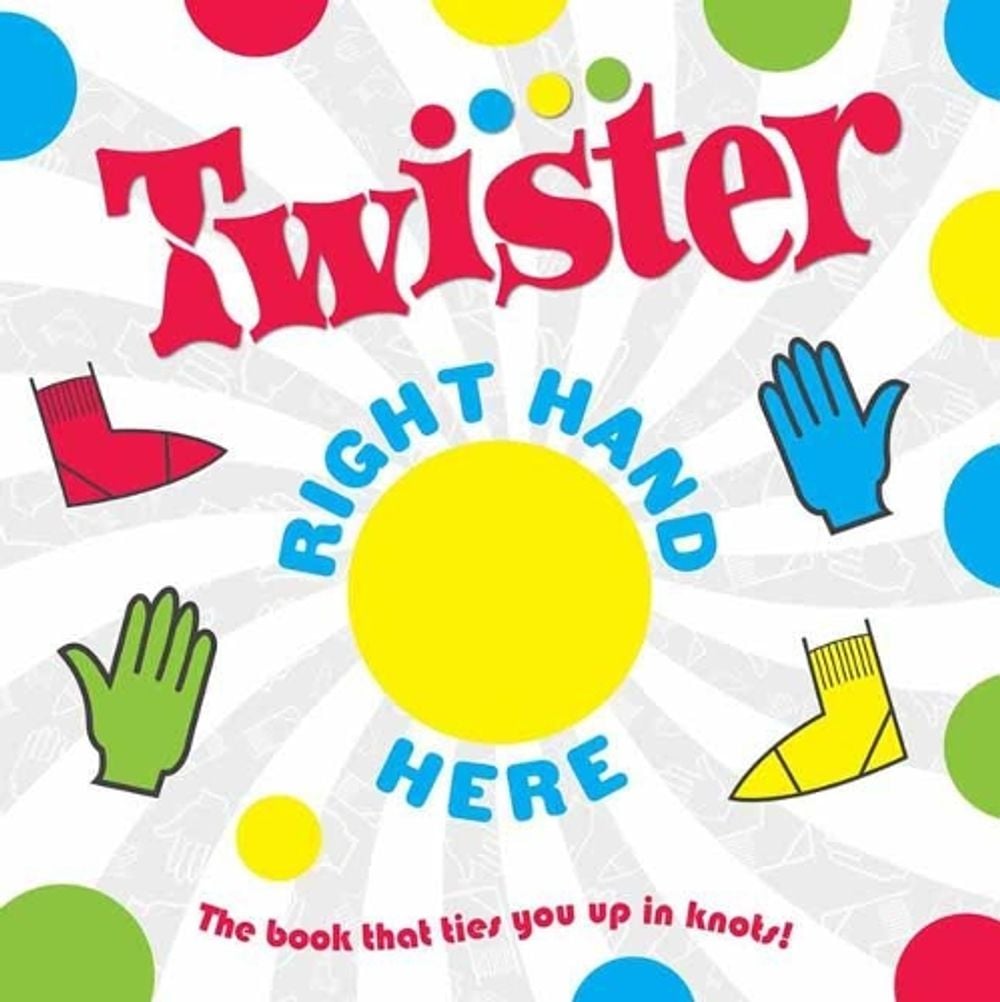 Hasbro Twister: Right Hand Here by Insight Kids - ISBN: 9781647224905