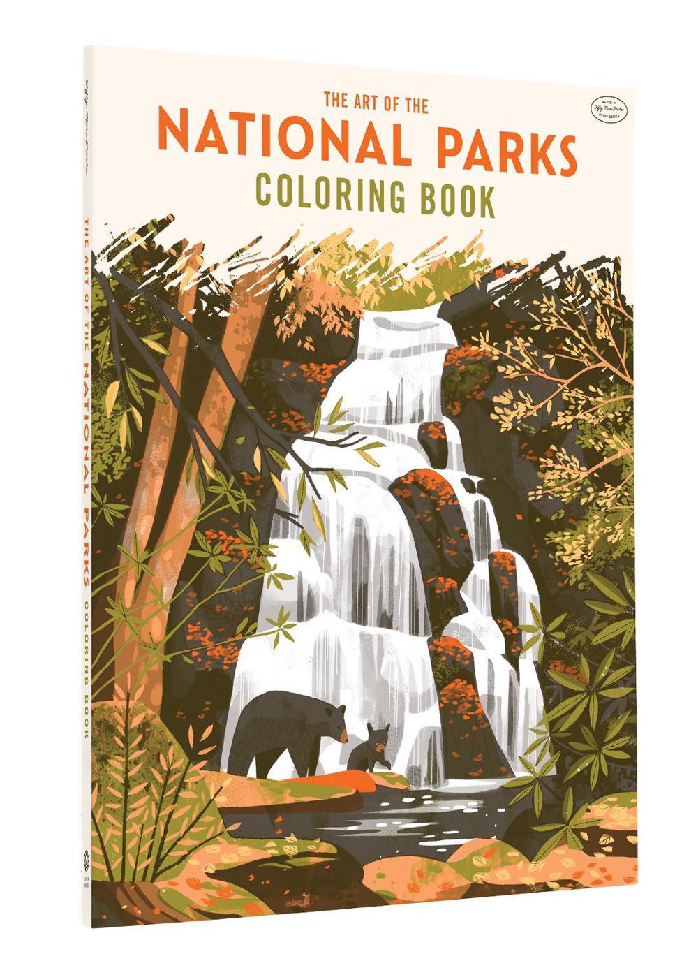 The Art of the National Parks Coloring Book by Fifty-Nine Parks