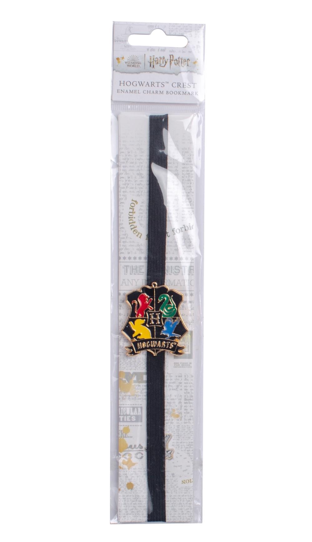 Harry Potter: Hogwarts Crest Enamel Charm Bookmark by Insight Editions - ISBN: 9781647228071