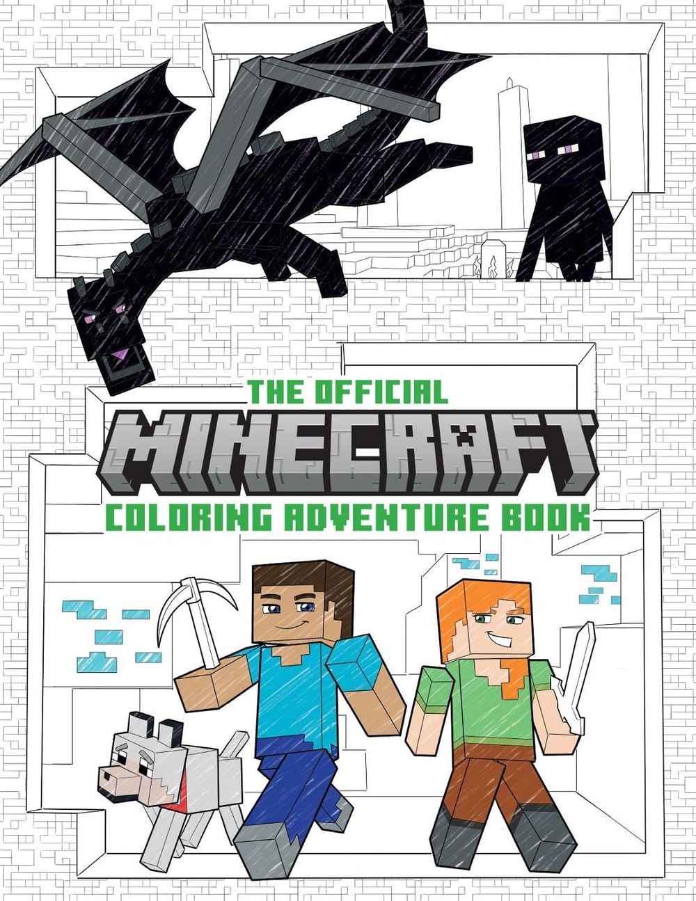 The Official Minecraft Coloring Adventures Book: Create, Explore, Color! by Insight Editions - ISBN: 9781647228170