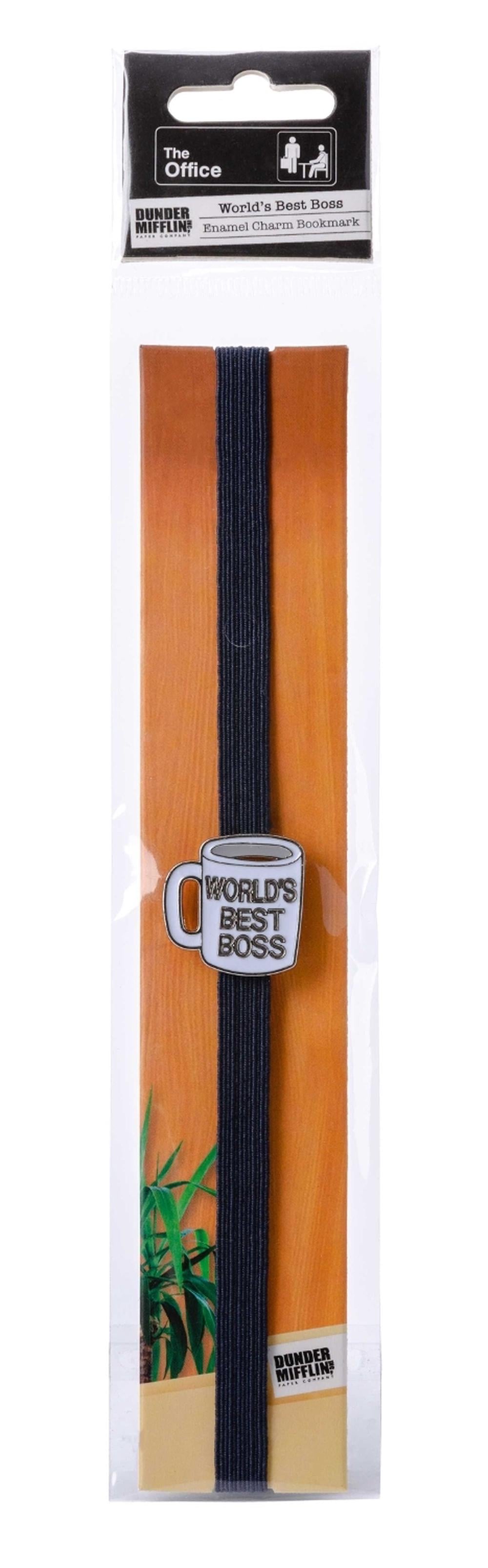 The Office: World's Best Boss Enamel Charm Bookmark by Insight Editions - ISBN: 9781647229252
