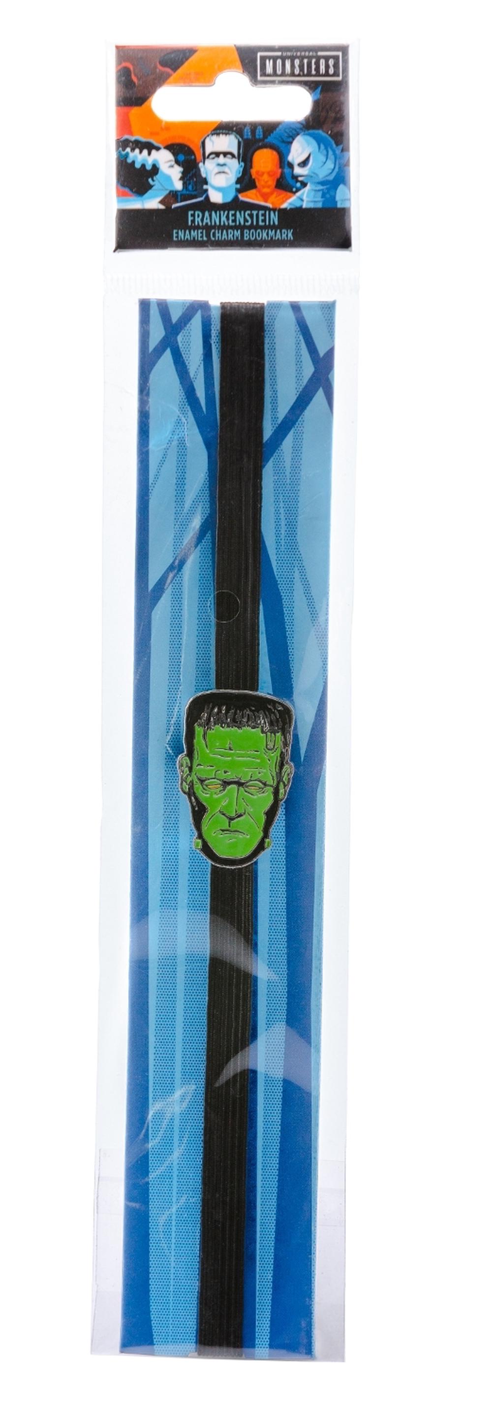 Universal Monsters: Frankenstein Enamel Charm Bookmark by Insight Editions - ISBN: 9781647229399