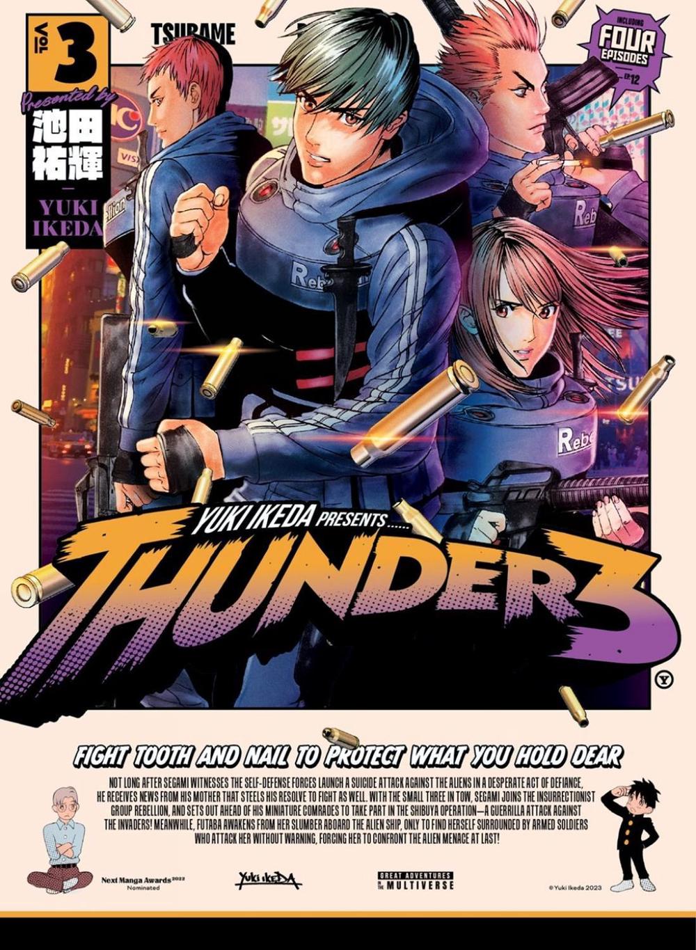 Thunder 3: Vol. 3 by Yuki Ikeda - ISBN: 9781647294434