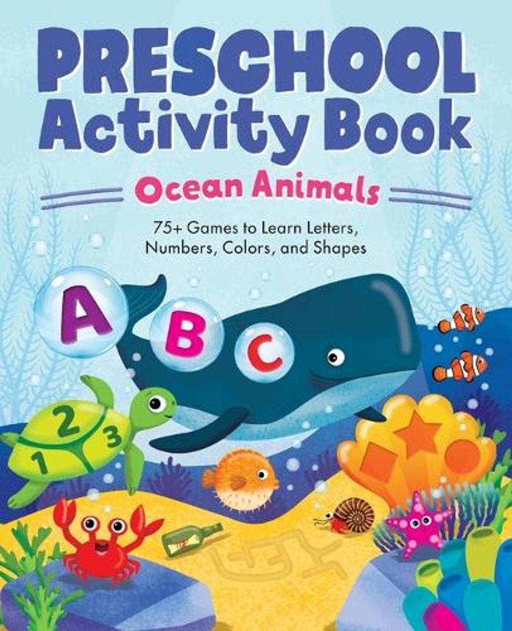 Ocean Animals Preschool Activity Book by Kailan Carr - ISBN: 9781647392376