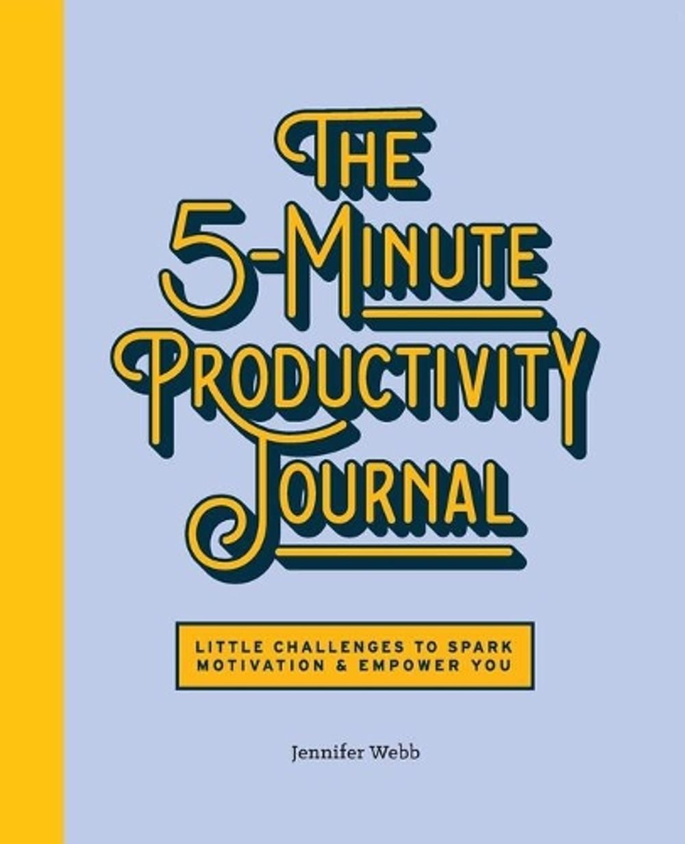 The 5-Minute Productivity Journal by Jennifer Webb - ISBN: 9781647398545