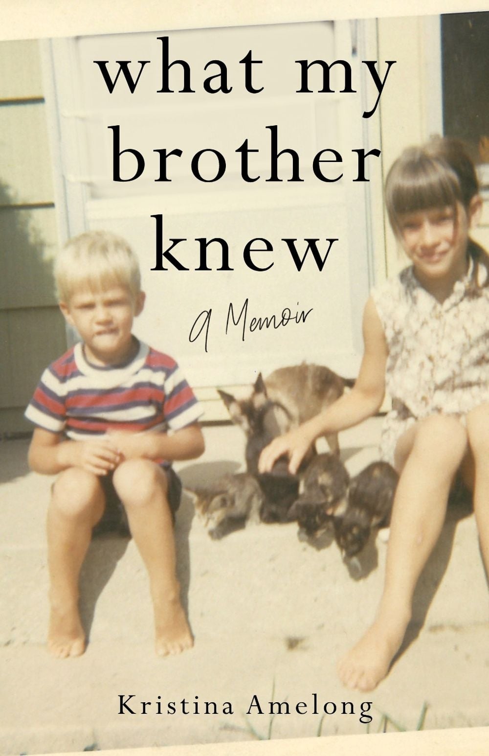 What My Brother Knew by Kristina Amelong - ISBN: 9781647429089