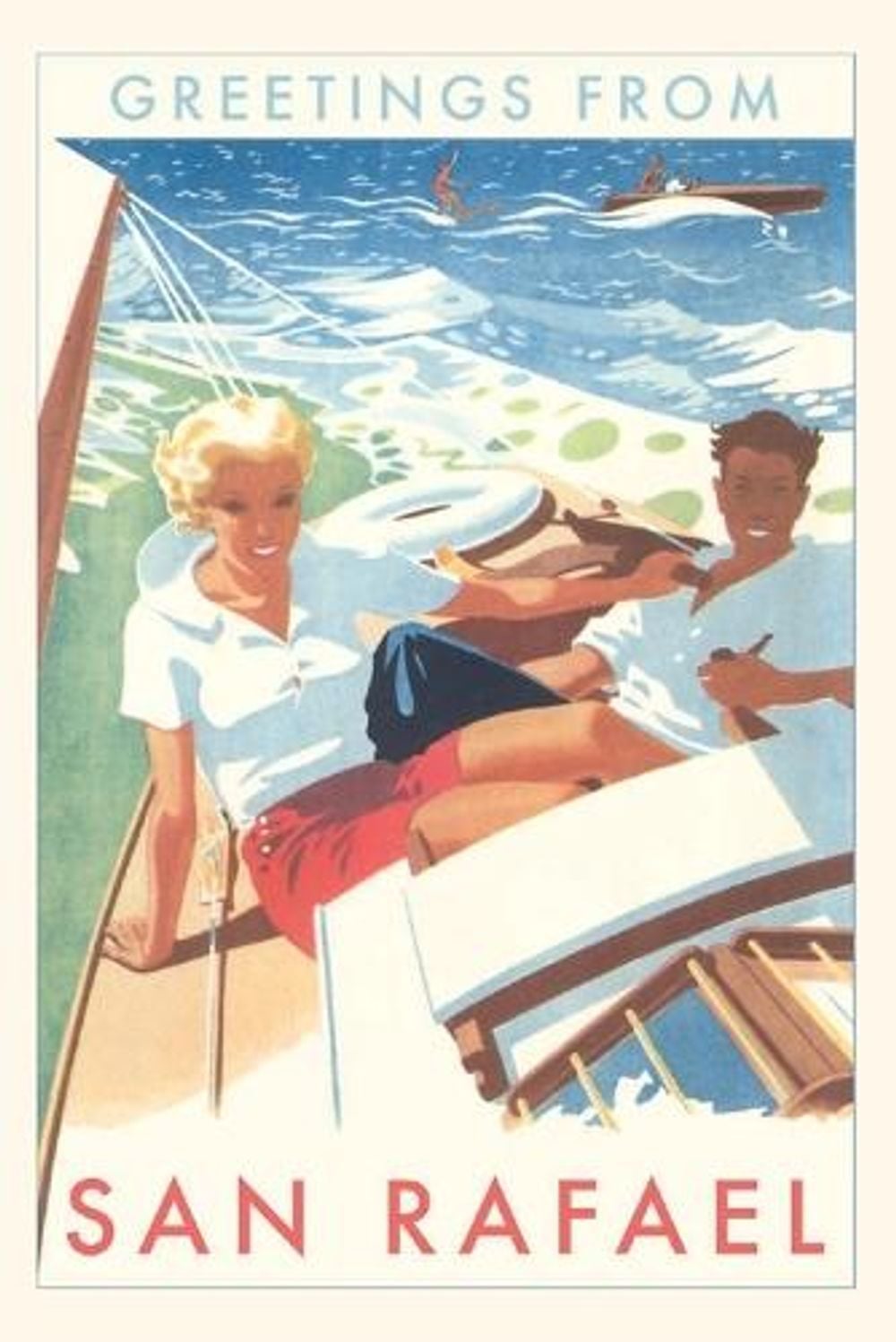 Vintage Journal Greetings from San Rafael, California by Found Image Press - ISBN: 9781648117282