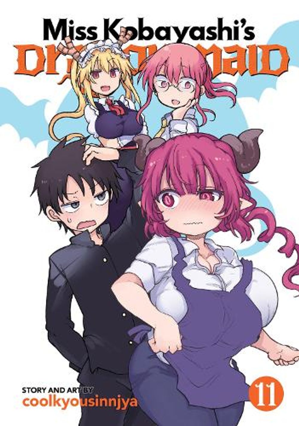 Miss Kobayashi's Dragon Maid Vol. 11 by Coolkyousinnjya - ISBN: 9781648274633