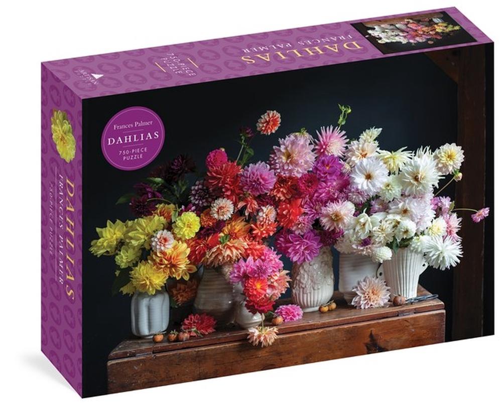 Dahlias 750-Piece Puzzle by Frances Palmer - ISBN: 9781648290435