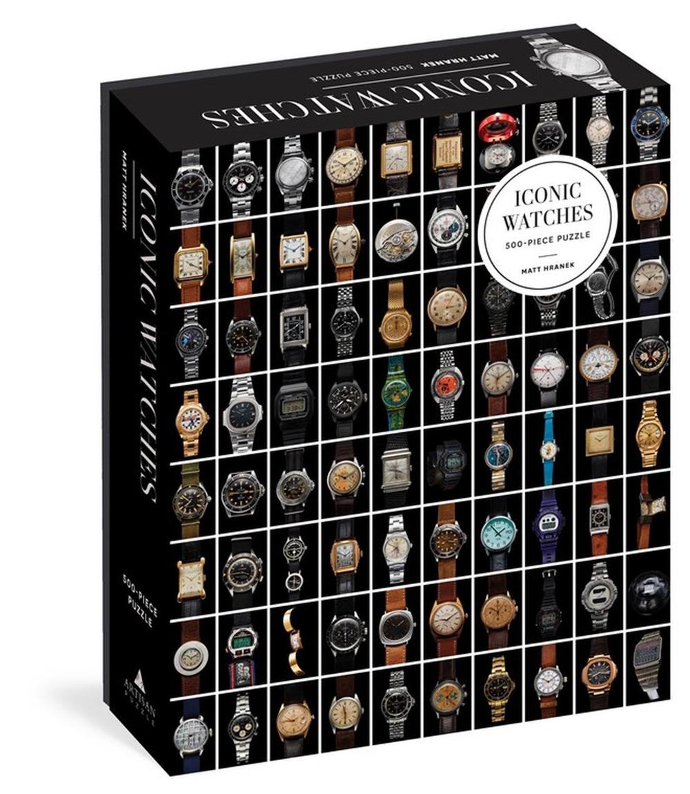 Iconic Watches 500-Piece Puzzle, 9781648290459
