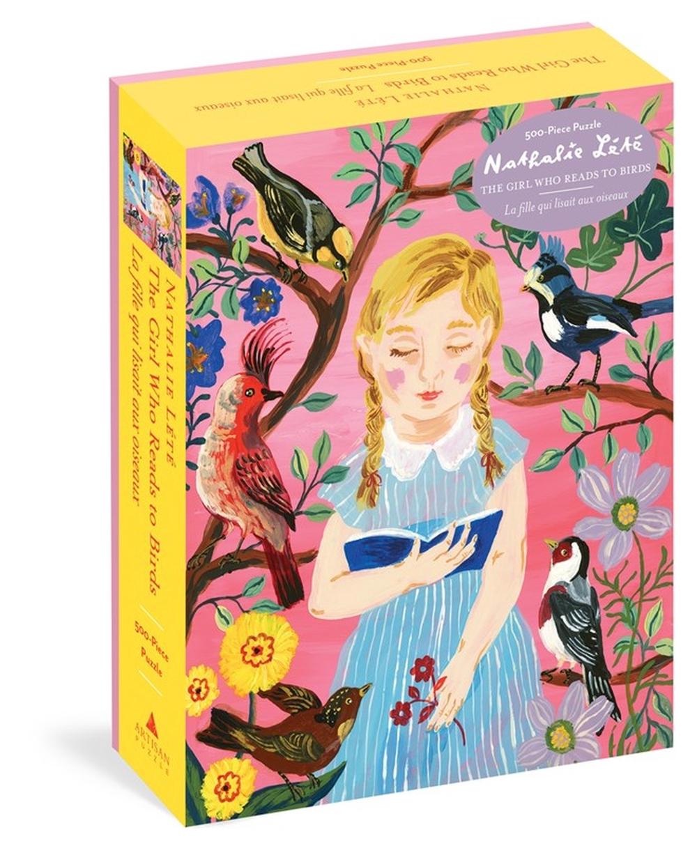 Nathalie Lété: The Girl Who Reads to Birds 500-Piece Puzzle by Artisan Puzzle - ISBN: 9781648290466