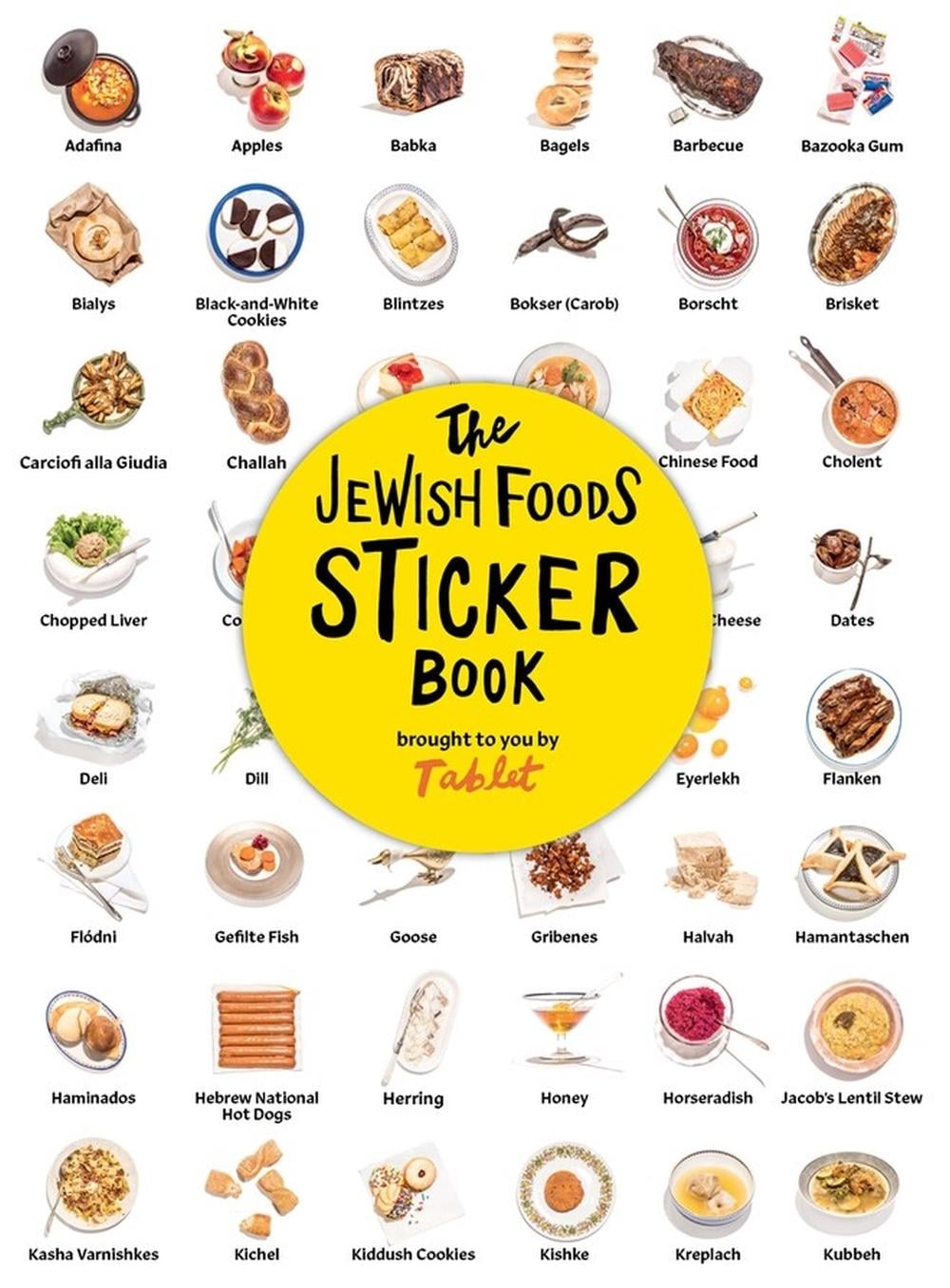 The Jewish Foods Sticker Book by Tablet - ISBN: 9781648290770