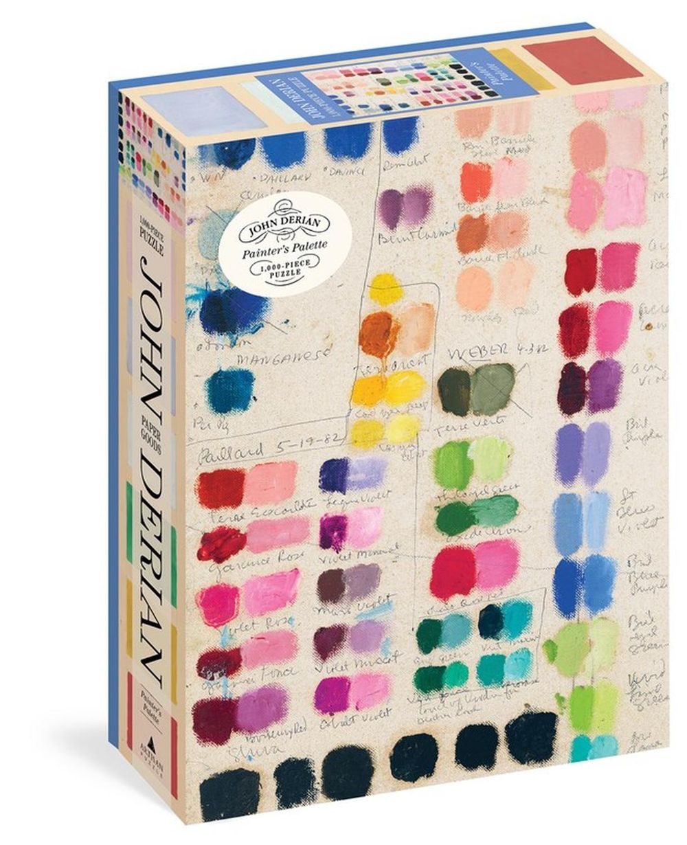 John Derian Paper Goods: Painter's Palette 1,000-Piece Puzzle by John Derian - ISBN: 9781648290800