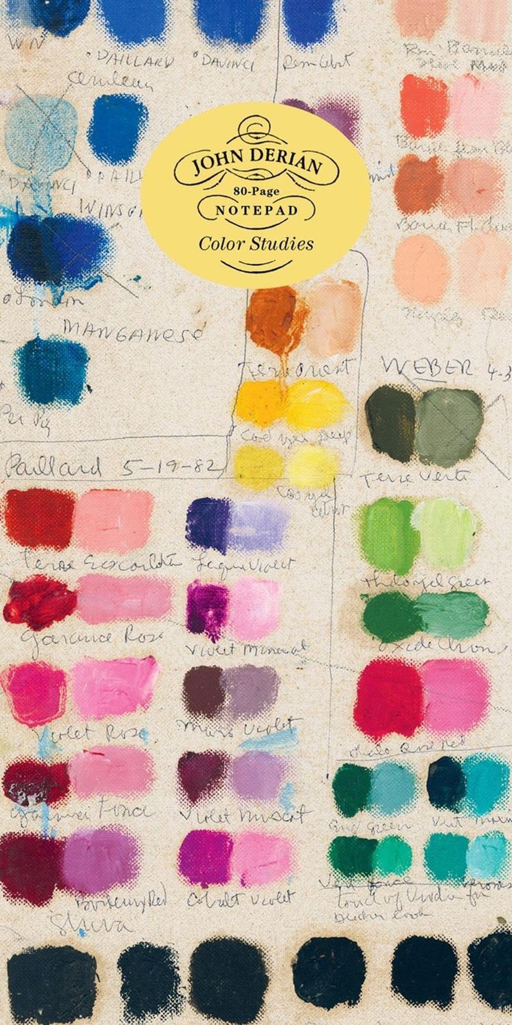 John Derian Paper Goods: Color Studies 80-Page Notepad by John Derian - ISBN: 9781648290862