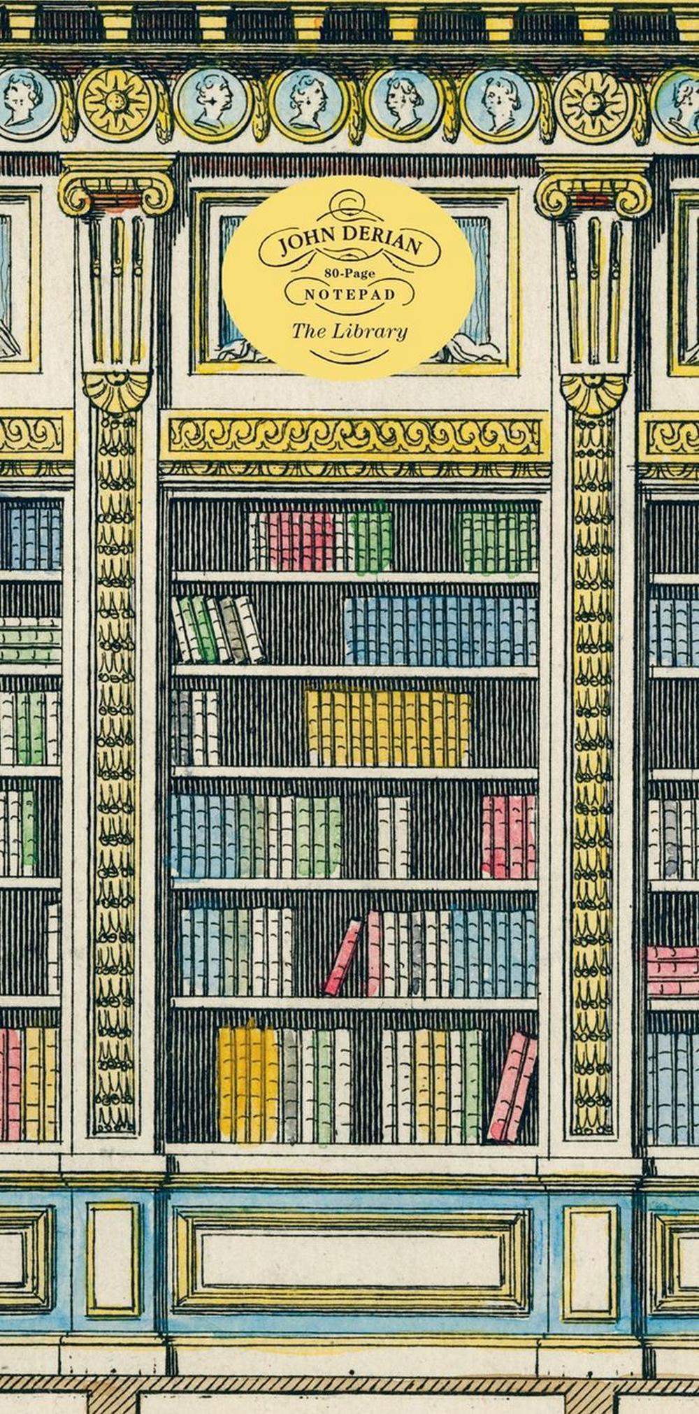 John Derian Paper Goods: The Library Notepad by John Derian - ISBN: 9781648291258