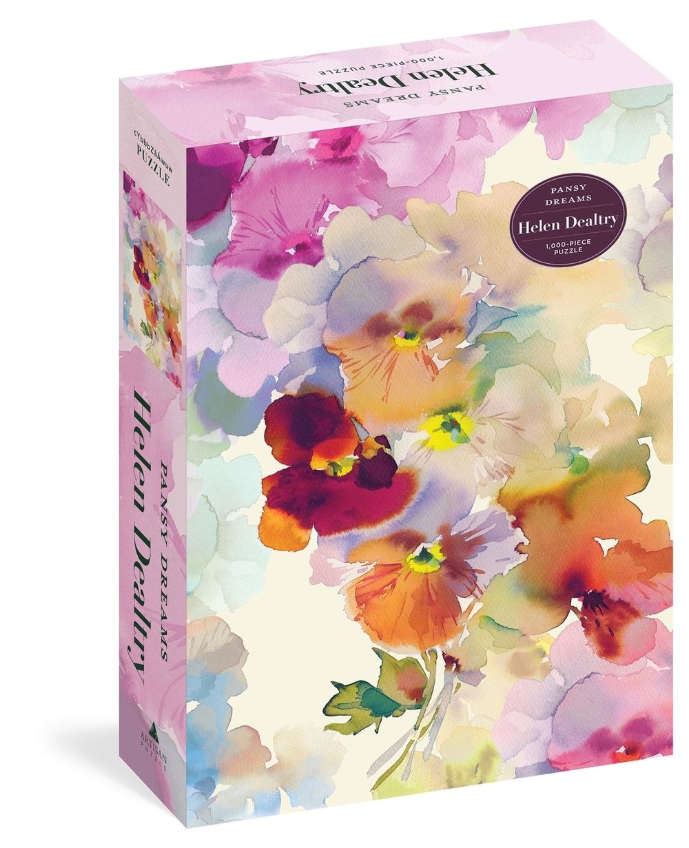 Pansy Dreams 1,000-Piece Puzzle by Helen Dealtry - ISBN: 9781648291302