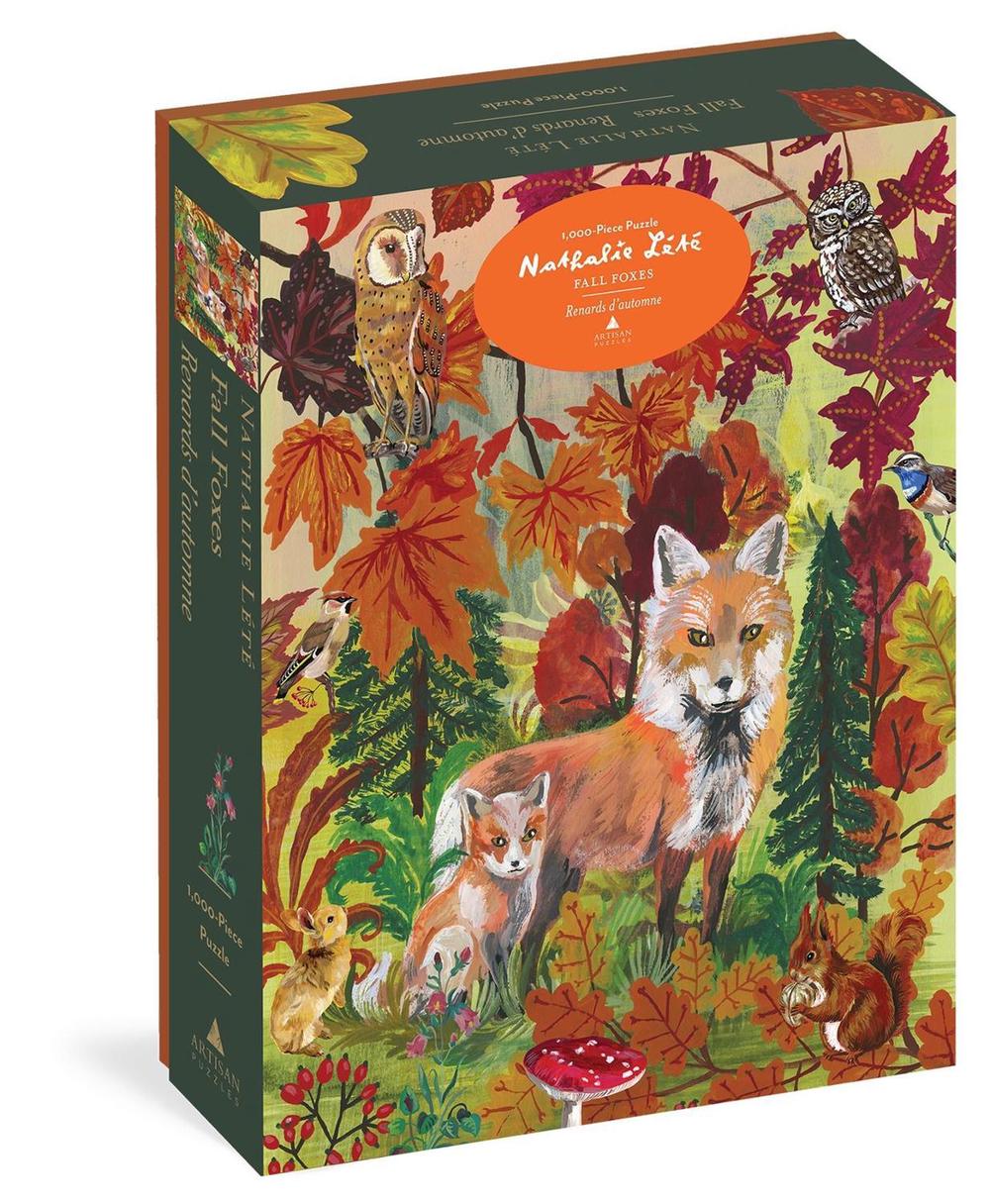 Nathalie Lété: Fall Foxes 1,000-Piece Puzzle by Nathalie Lété - ISBN: 9781648291760