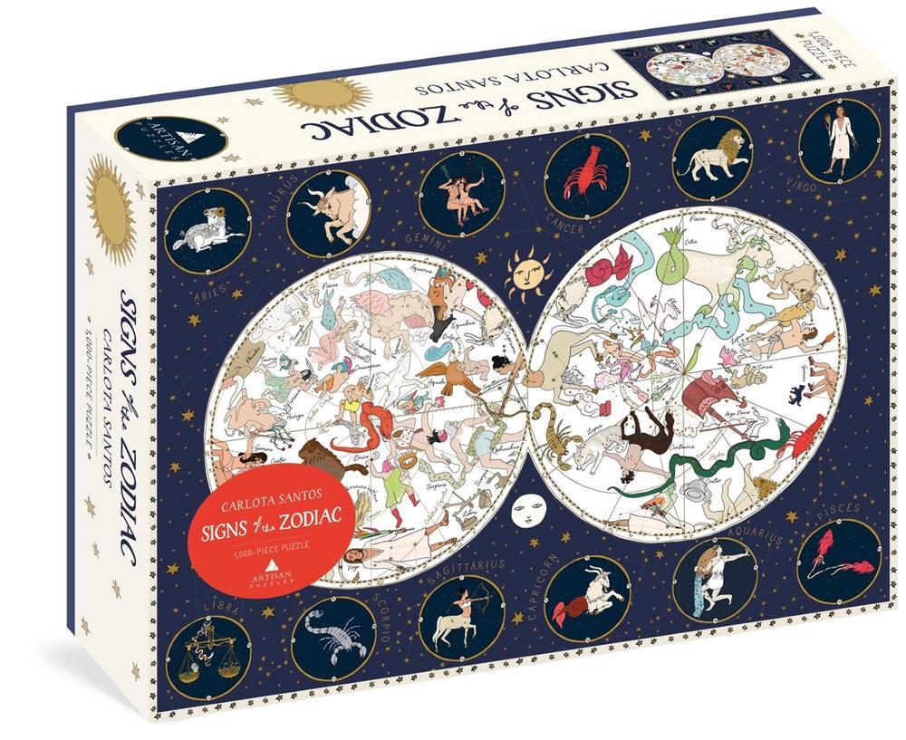 Signs of the Zodiac 1,000-Piece Puzzle, 9781648291814