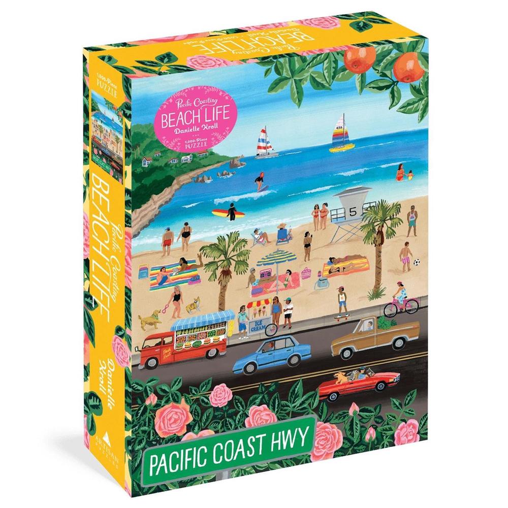 Pacific Coasting: Beach Life 1,000-Piece Puzzle, 9781648291944
