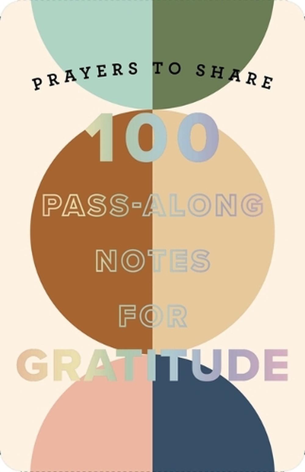 100 Pass-Along Notes for Gratitude by DaySpring, Paperback ...