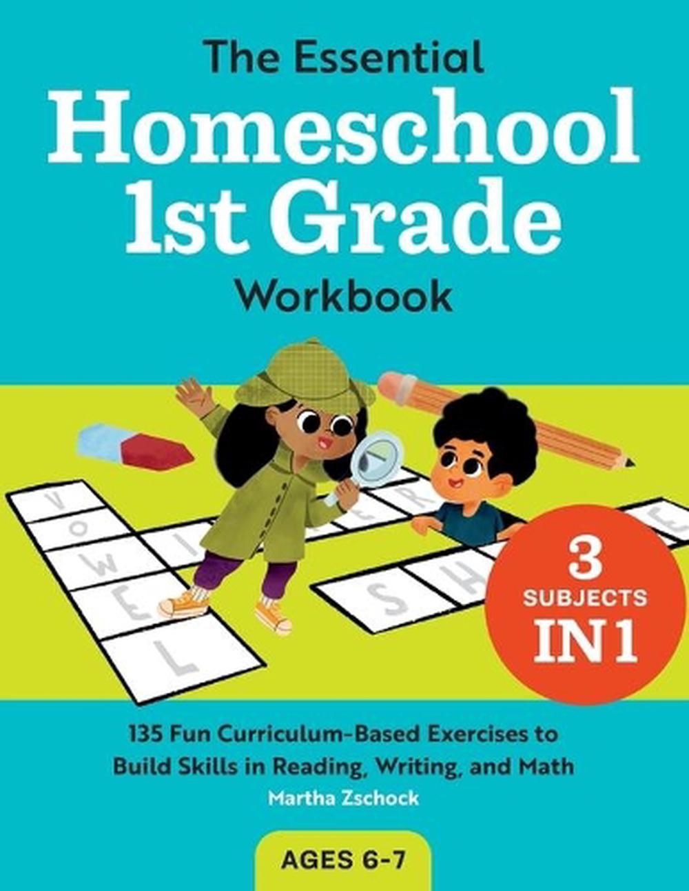The Essential Homeschool 1st Grade Workbook, 9781648763380