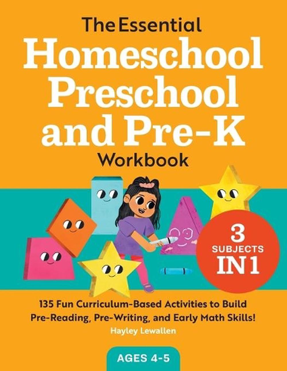 The Essential Homeschool Preschool and Pre-K Workbook, 9781648763403