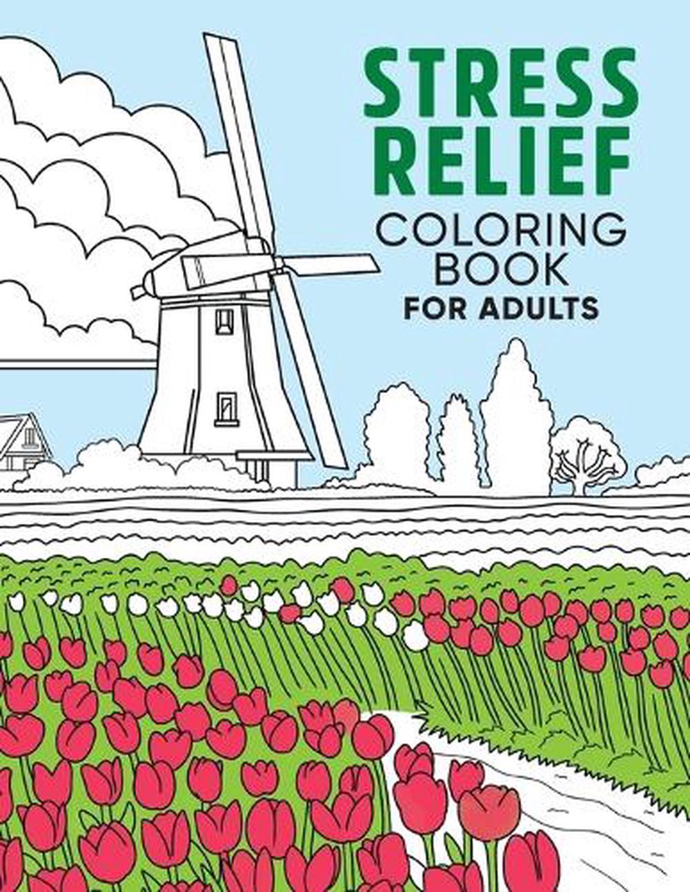 Stress Relief Coloring Book for Adults - ISBN: 9781648766091