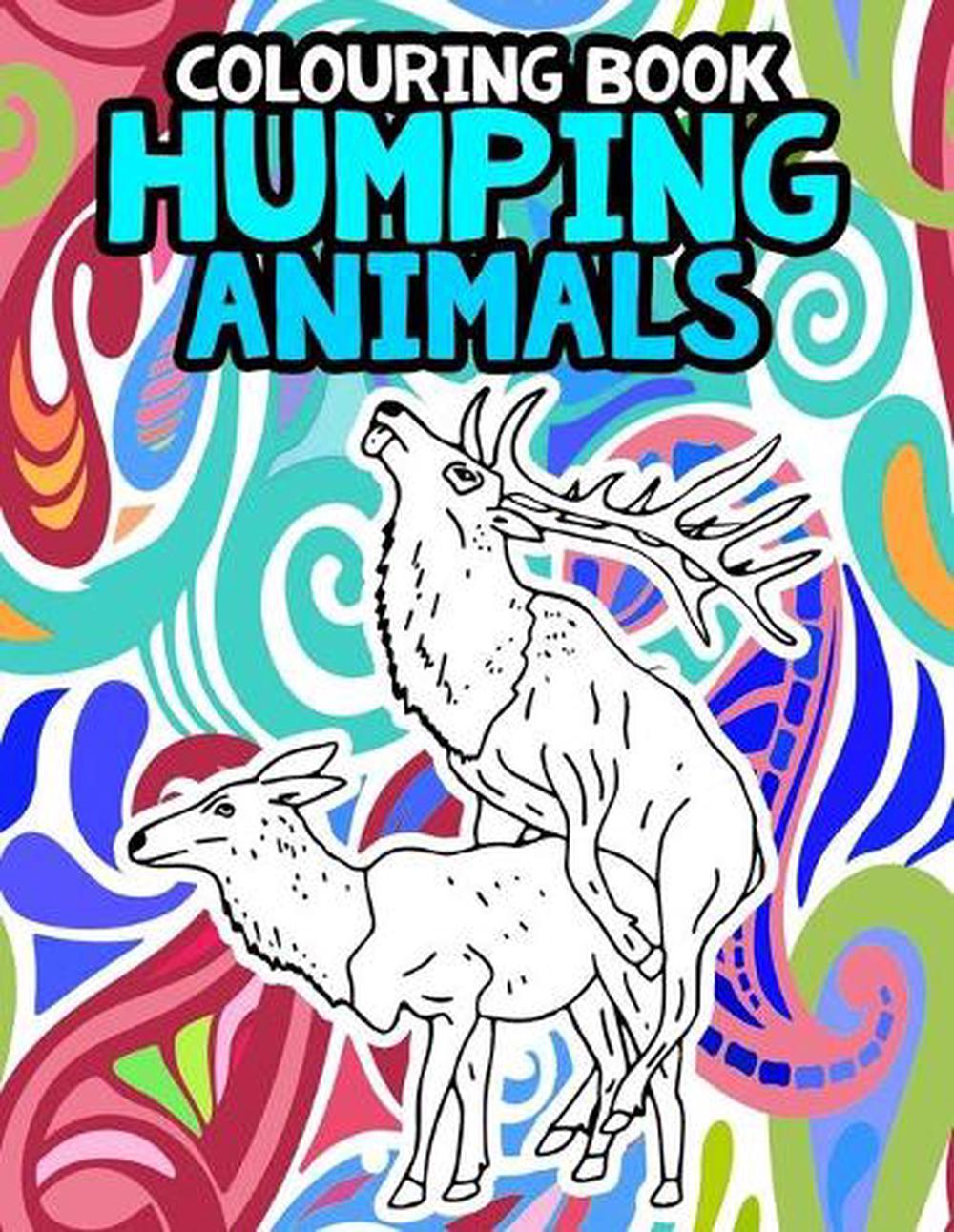 Humping Animals Adult Colouring Book Funny Gag Gifts Inappropriate