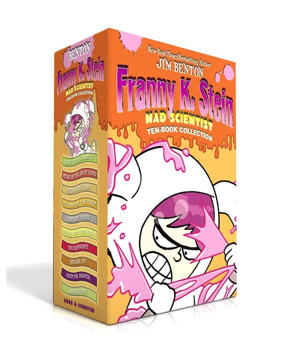 Franny K. Stein, Mad Scientist Ten-Book Collection (Boxed Set) by Jim Benton - ISBN: 9781665932813