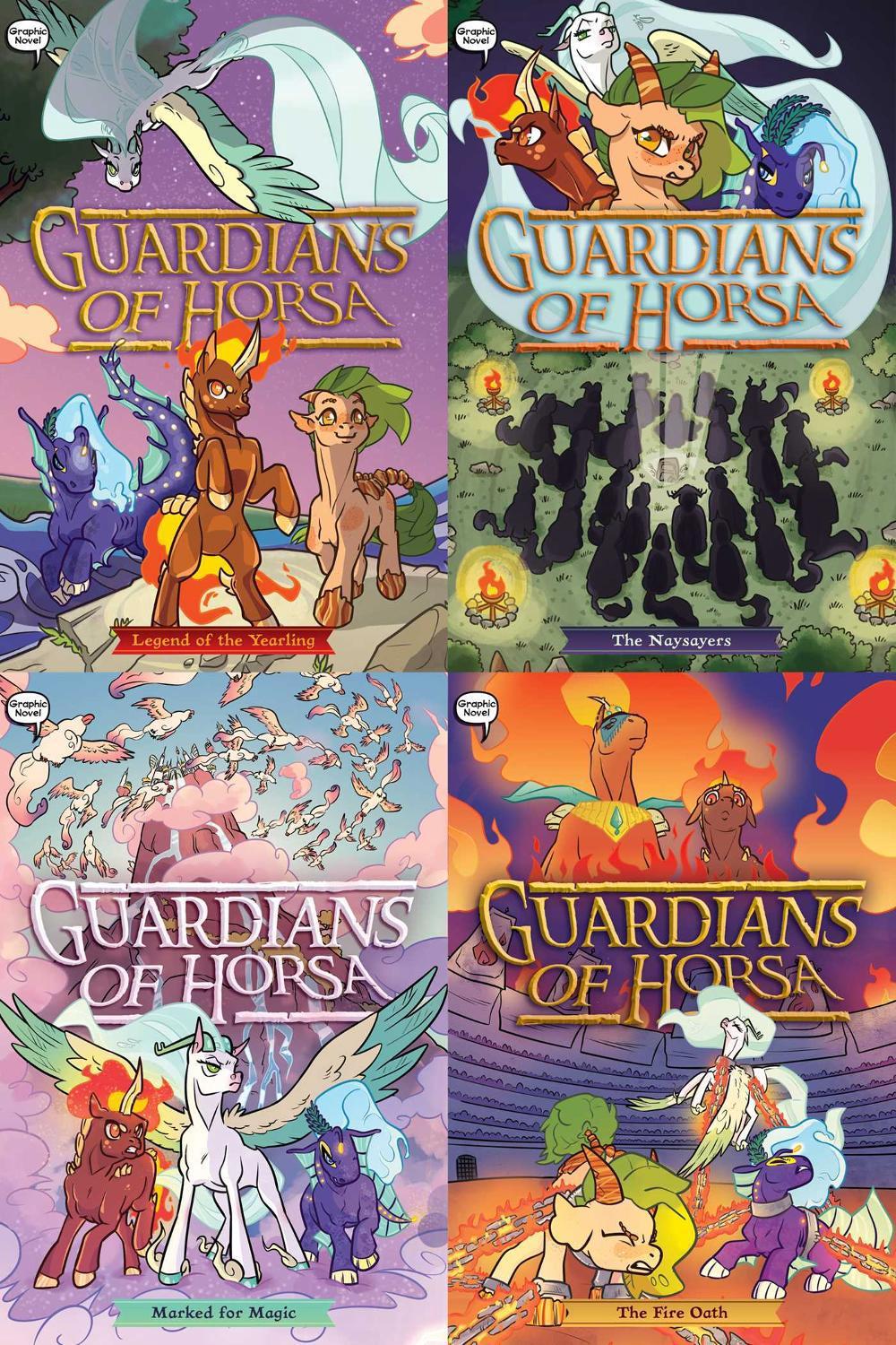 Guardians of Horsa Graphic Novel Collected Set by Roan Black - ISBN: 9781665969765