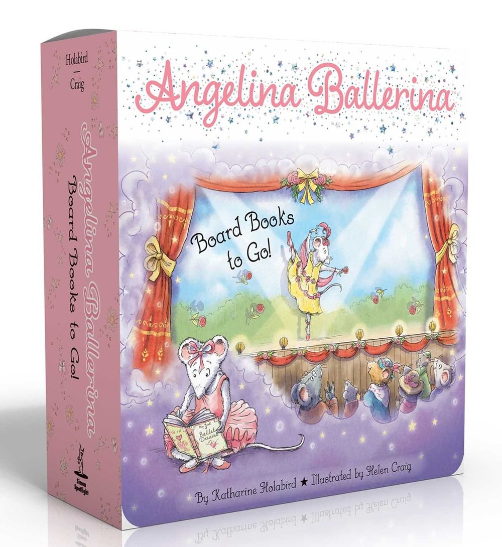 Angelina Ballerina Board Books to Go! (Boxed Set) by Katharine Holabird - ISBN: 9781665973373