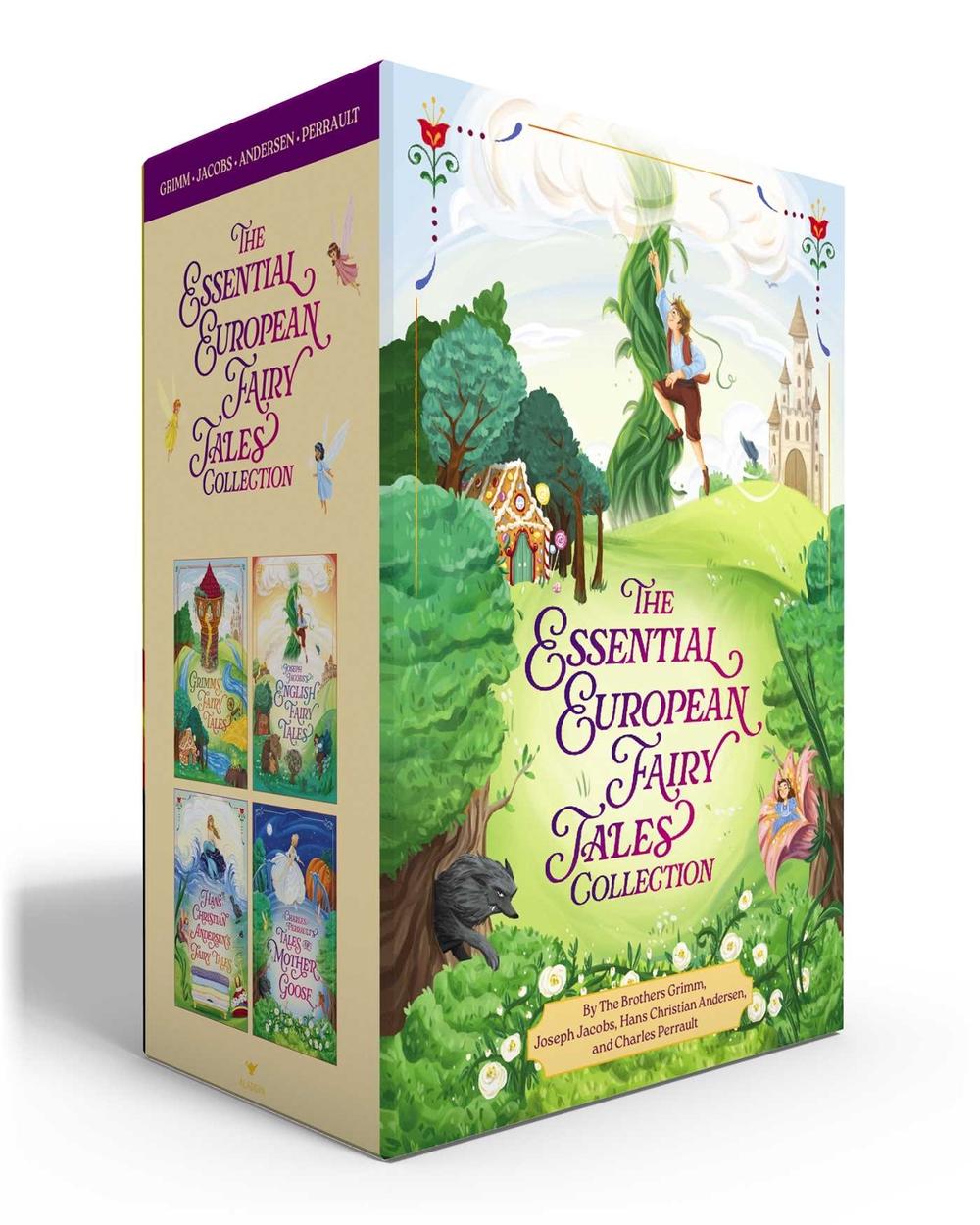 The Essential European Fairy Tales Collection (Boxed Set) by Jacob Grimm - ISBN: 9781665975391